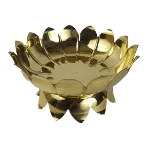 Brass Lotus Fruit/Flower Bowl